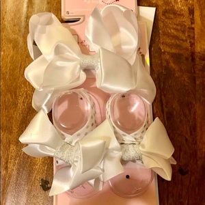 White Headband and Shoes